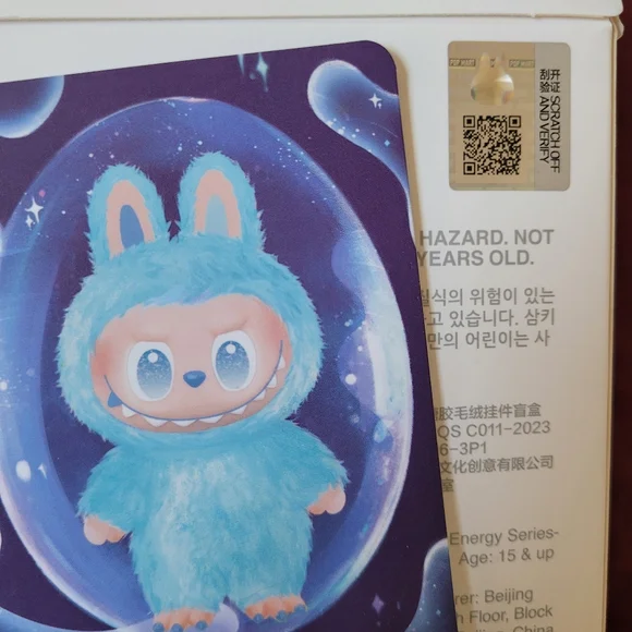 Authentic Big into Energy labubu: Hope - Picture 7 of 7